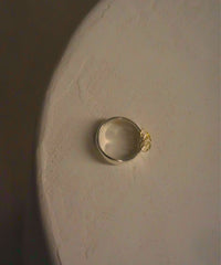 Frost Circle3 Curve M Ring