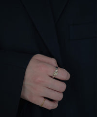 Frost Circle3 Twist M Ring