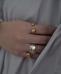 Frost Circle1 Double W Ring