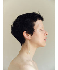 K10Symbol Hoop DIA S Earring