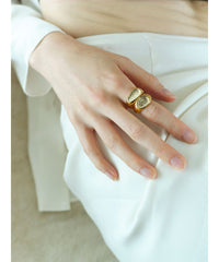 Briller Signet Pebble D S Ring