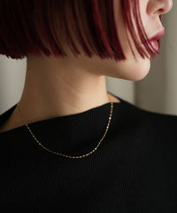 K10Frost Circle 8Chain S Necklace