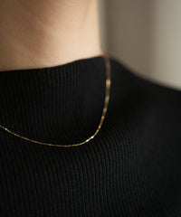 K10Frost Circle OV Chain XS Necklace