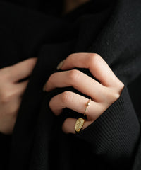 Briller Signet Pebble D P Ring