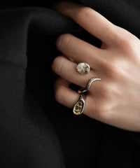 Briller Signet Pebble D P Ring
