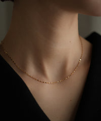 K10Frost Circle 8Chain S Necklace