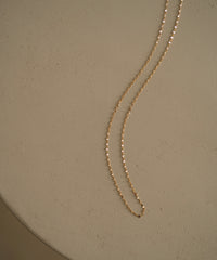 K10Frost Circle 8Chain S Necklace