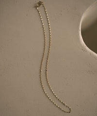 K10Frost Circle 8Chain S Necklace