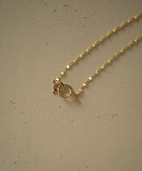 K10Frost Circle 8Chain S Necklace