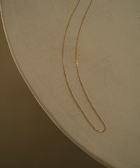 K10Frost Circle OV Chain XS Necklace