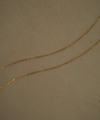 K10Frost Circle OV Chain XS Necklace