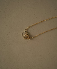 K10Frost Circle OV Chain XS Necklace