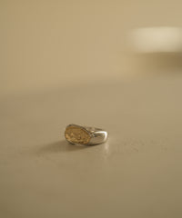 Briller Signet Pebble D P Ring