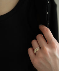 Frost Circle3 Twist M Ring