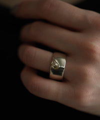 Frost Circle1 Double W Ring