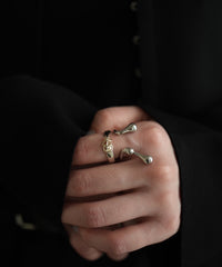 Frost Circle3 Twist M Ring