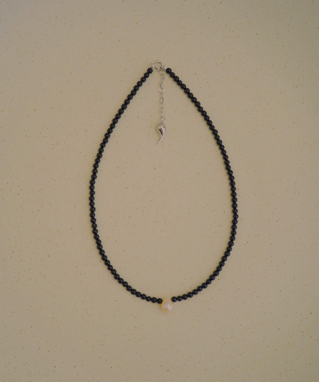 Limited】Growth C Pearl x ONYX S Necklace – un by Tomoyo