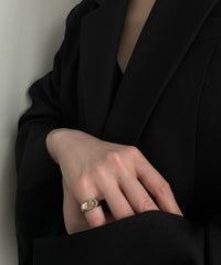 Briller Signet Pebble D P Ring