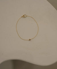 K10Frost Circle BR DIA Bracelet