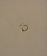 K10Symbol Hoop S Earring