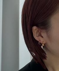 K10Symbol Hoop S Earring