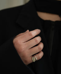 Briller Signet Pebble02 D P Ring