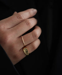 Briller Signet Pebble02 D P Ring