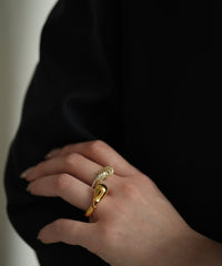 Frost Move Circle3 2WAY Ring