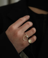 Frost B Circle1 Ring