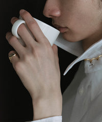 Briller Signet Pebble D P Ring