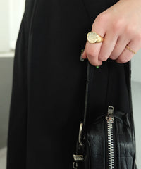 Briller Signet Round M Ring