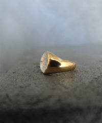 Briller Signet Round M Ring