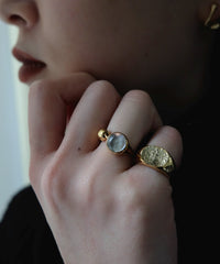 Briller Signet Square P Ring