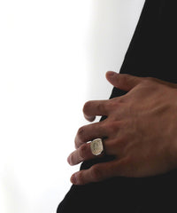 Briller Signet Square M Ring