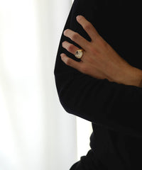 Briller Signet Square M Ring