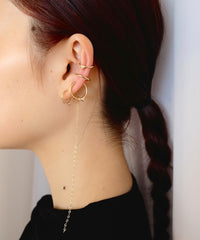 K10Symbol C DIA S Earcuff