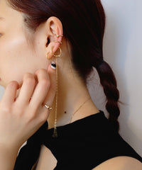 K10Symbol C DIA S Earcuff