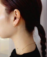 K10Symbol C DIA S Earcuff