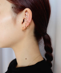 K10Symbol Hoop S Earring