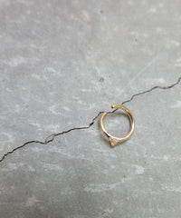 K10Symbol C DIA S Earcuff