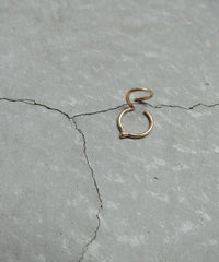 K10Symbol Z DIA S Earcuff