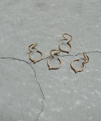 K10Symbol Z DIA S Earcuff