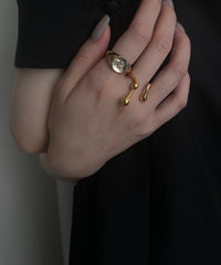 Briller Signet Round S Ring