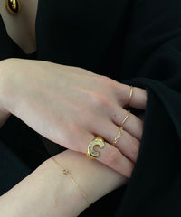 K10Frost Circle BR DIA Bracelet