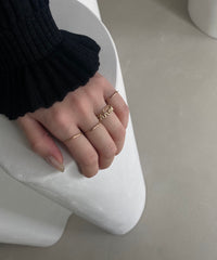 (#7~)K10Frost Chain S Ring