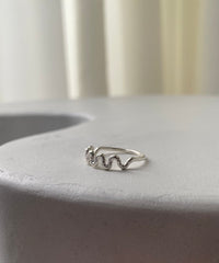 Frost Wave M Ring