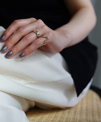 Frost Move Circle3 2WAY Ring