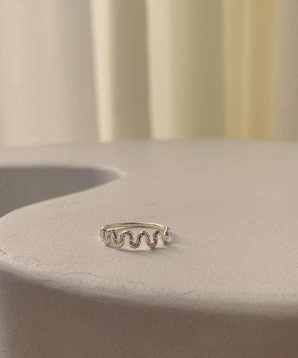 Frost Wave M Ring
