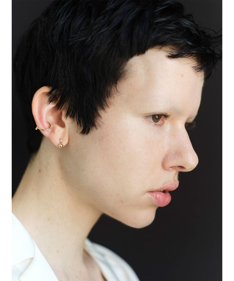 K10Symbol C DIA S Earcuff