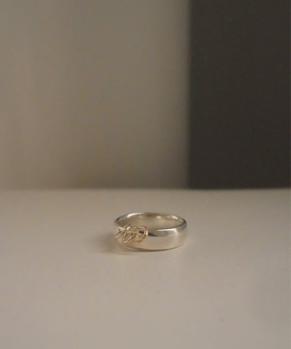 Frost Circle3 Curve M Ring
